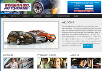 Standard Autocare Website Redesign
